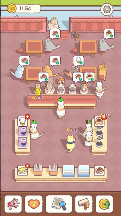 猫零食咖啡馆游戏安卓版图片1