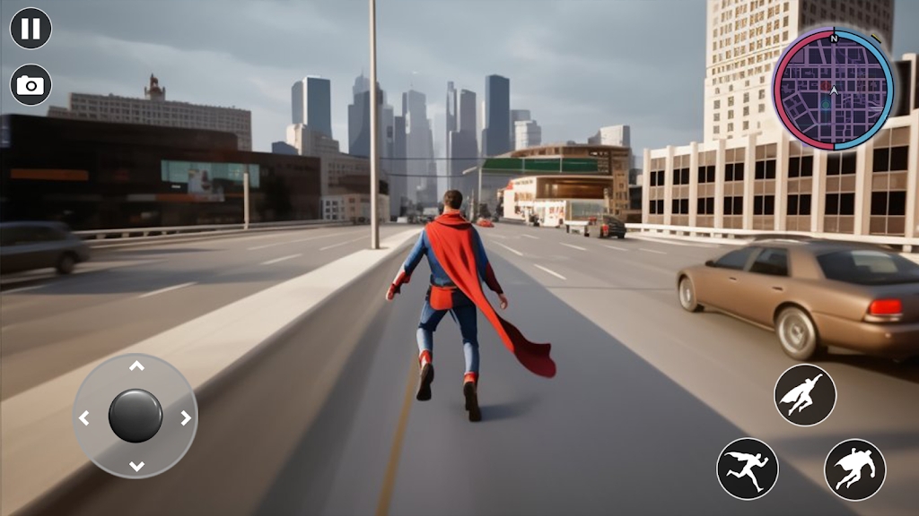超级英雄飞行救援城市游戏官方版图片1