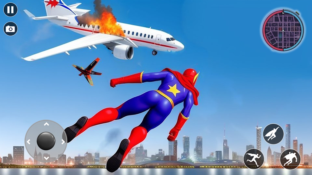 超级英雄飞行救援城市(3)