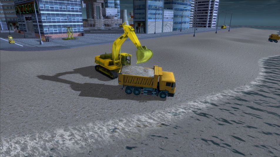 河沙挖掘机模拟器(2)