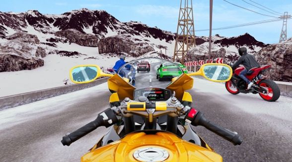 真实摩托车模拟赛3D(1)