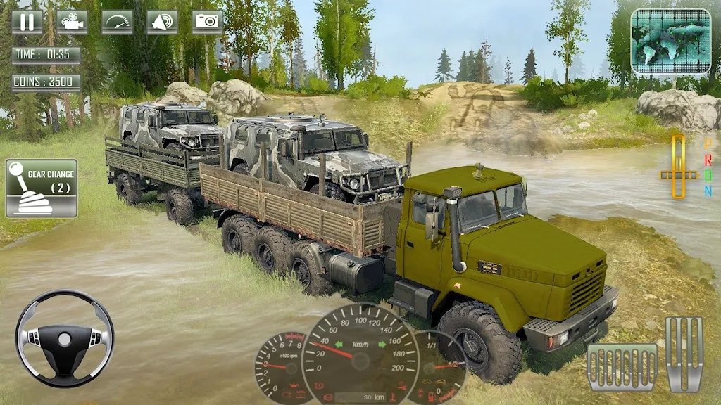俄罗斯军用卡车驾驶(3)