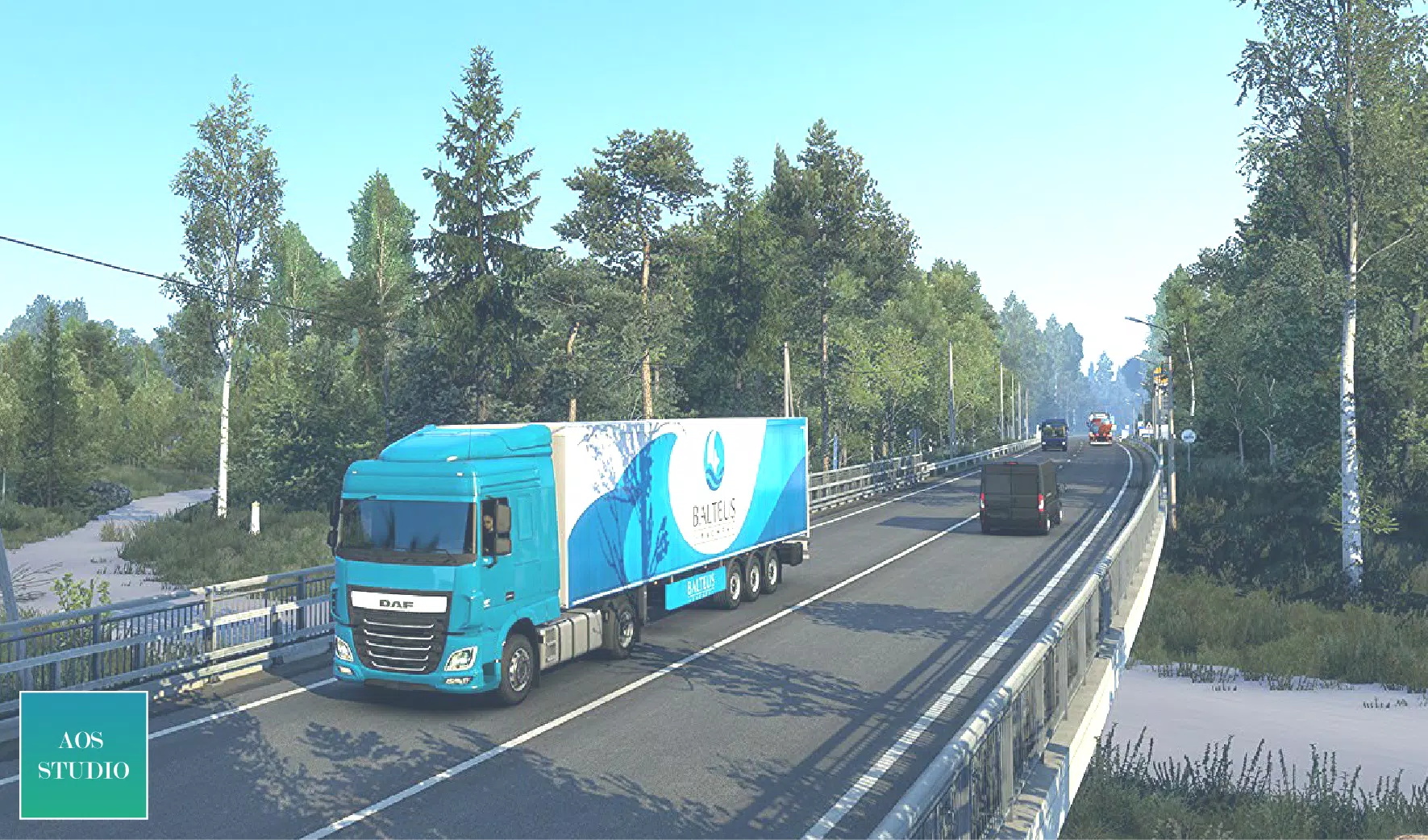 欧洲卡车驾驶司机模拟器(3)