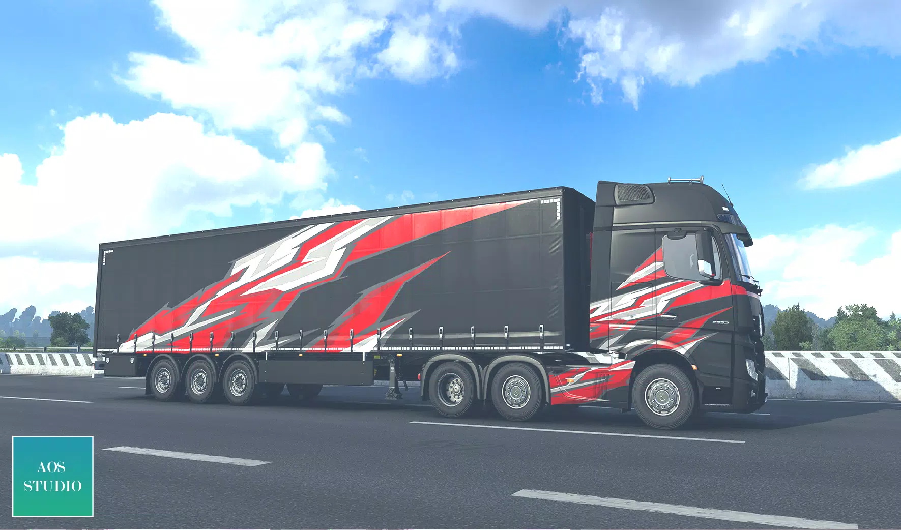 欧洲卡车驾驶司机模拟器(1)