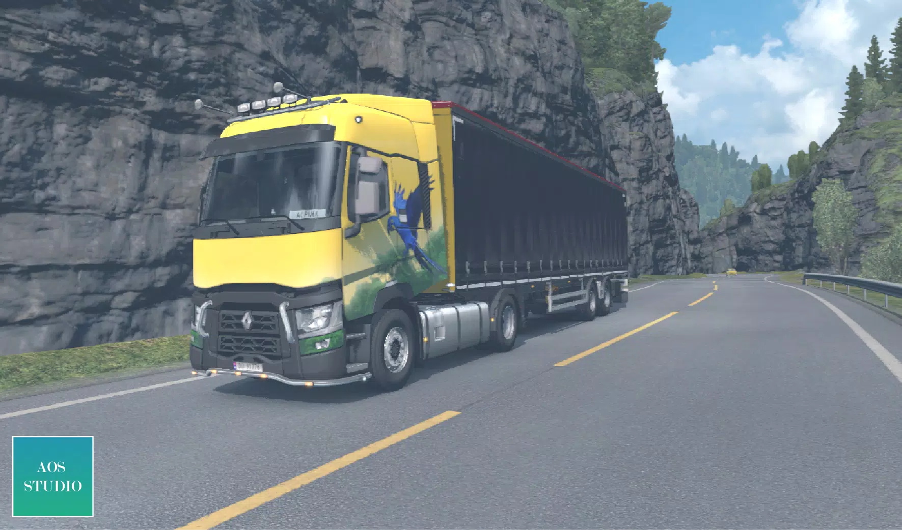欧洲卡车驾驶司机模拟器(2)