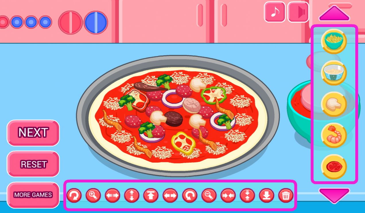 披萨快餐店游戏测试截图(1)
