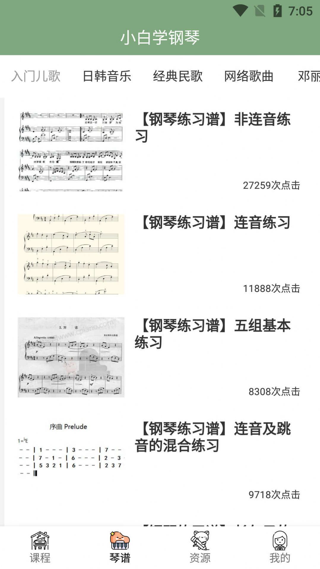 小白自学钢琴教程(1)