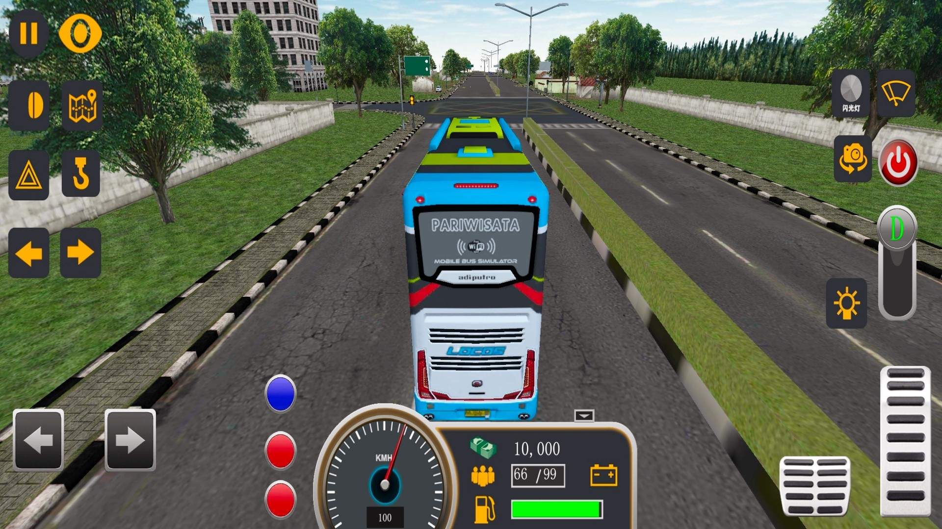 模拟驾驶公交大巴(3)