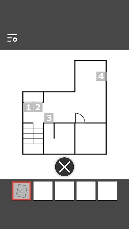 平面图模型房屋逃生(2)
